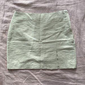 H&M | Linen Blend Mini Skirt